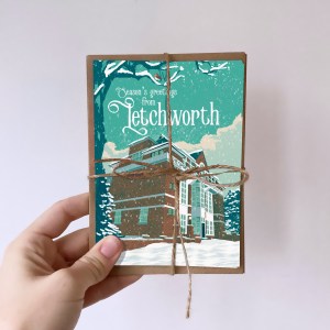 Letchworth Garden City Spirella - Christmas Card Pack QTY 5