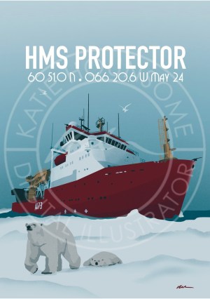HMS Protector Arctic May 24