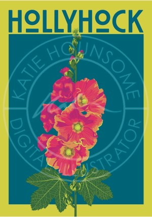 Hollyhock - Floral Design